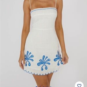 Carsyn Flower Mini Dress